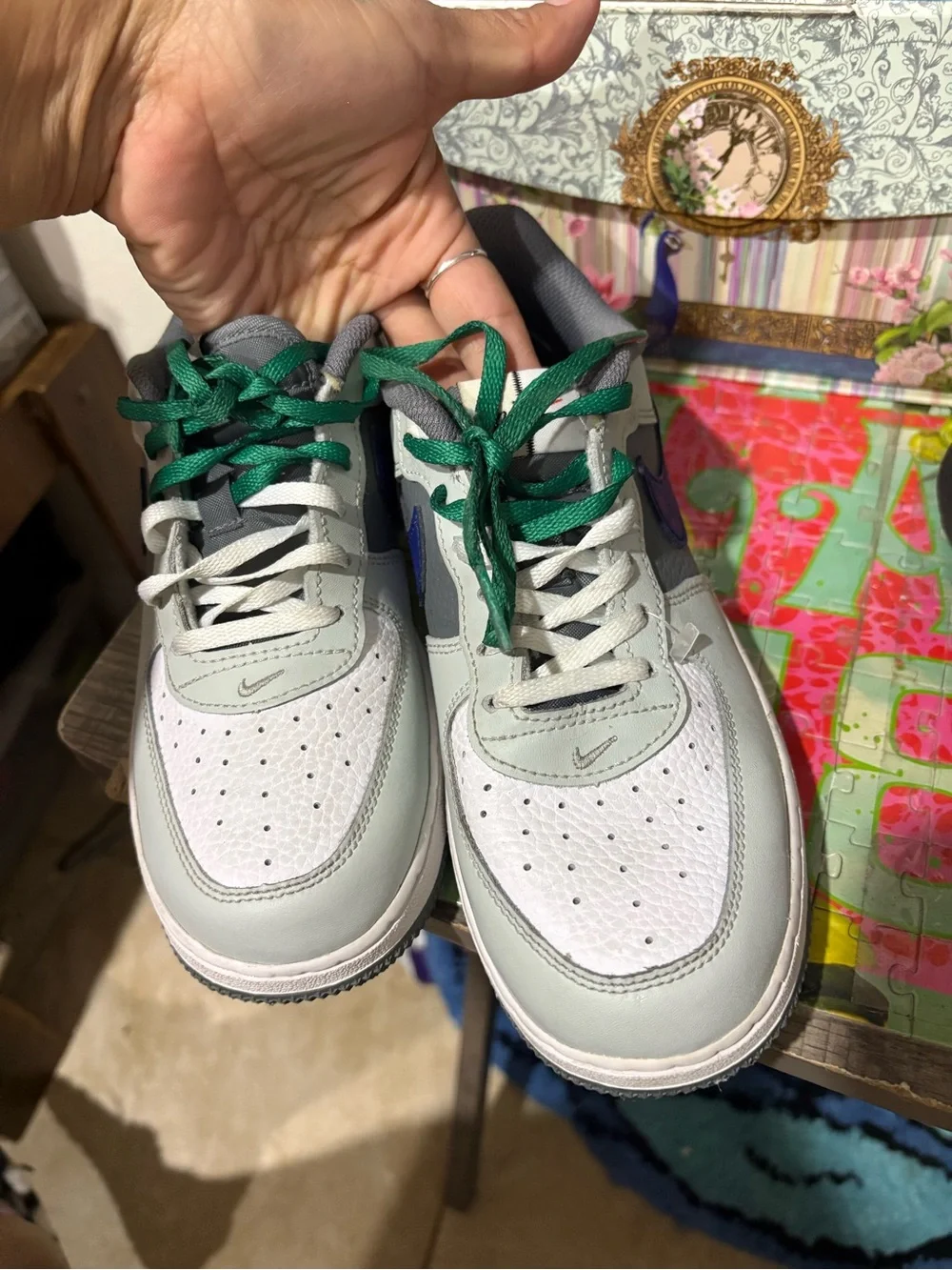 Nike Kids Low-Top Sneakers size 3Y